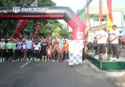 Padati Ruas Jalan Depan Makodim Tulungagung, Ribuan Warga Meriahkan Fun Run HUT ke-80 TNI