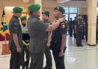 Letkol Arh Hanny Galih Satrio Resmi Terima Tongkat Komando Kodim Tulungagung